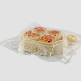 Load image into Gallery viewer, Side view of dumpling squishy toy set in clear packaging
